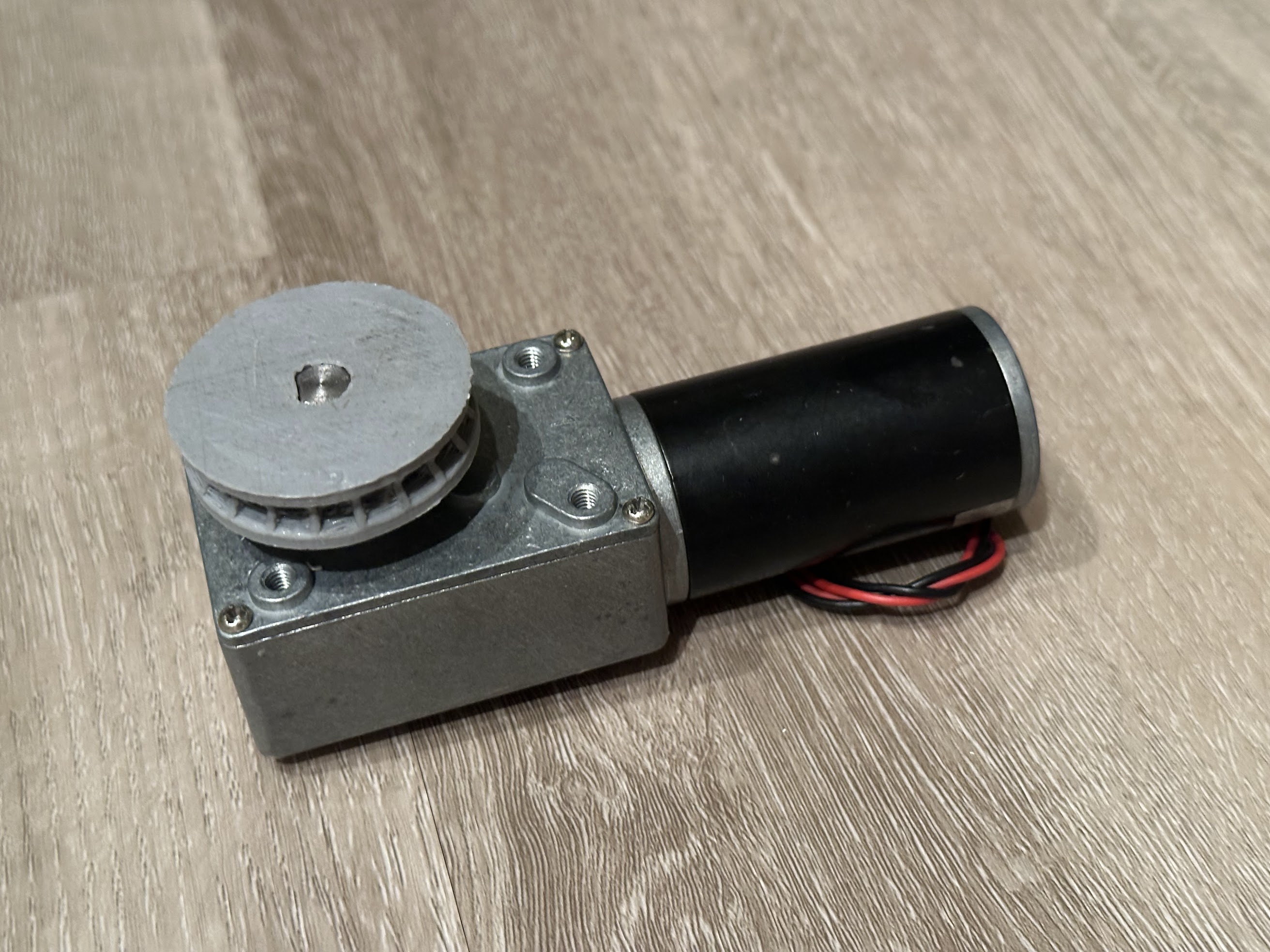 First drive-wheel prototype