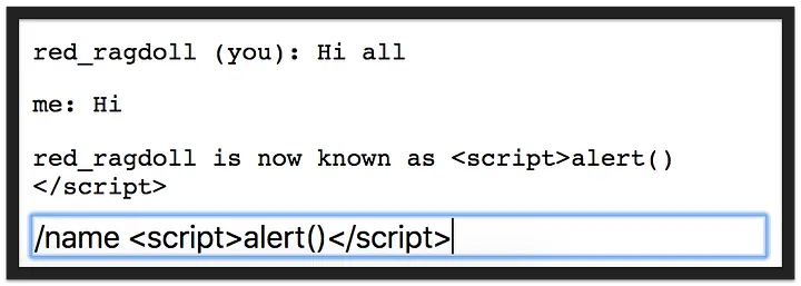 Change name prompt